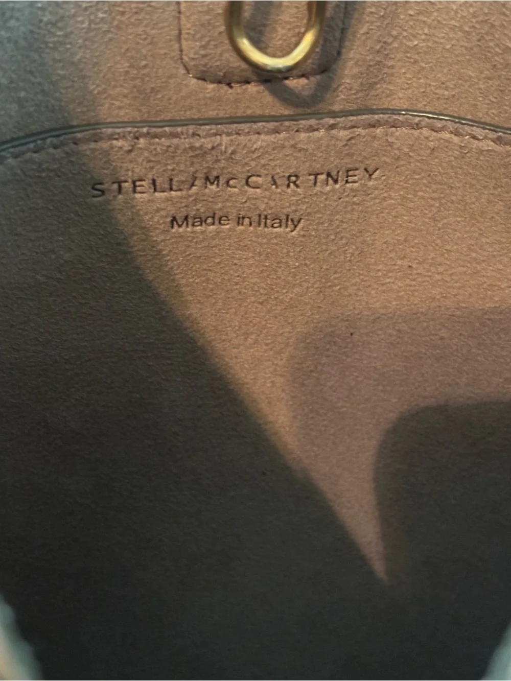 Authentic Stella McCartney Frayme Laced Tote Bag Beige - VGUC